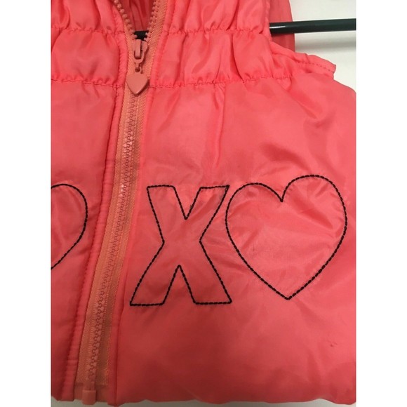 XOXO Toddler Girls Full Zip Vest Jacket Size 3T  Pinkish - Picture 3 of 7